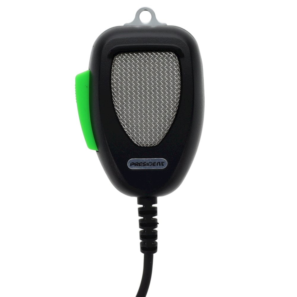 PRESIDENT DIGIMIKE 6-Pin CB Radio Microphone with 5-Level Noise ...