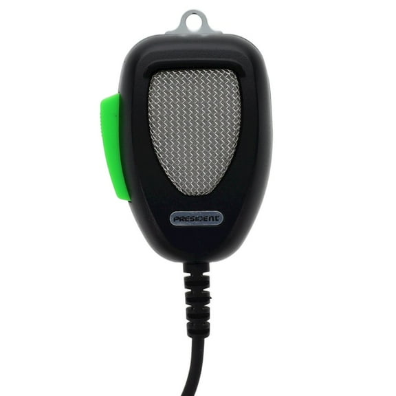 PRESIDENT DIGIMIKE 6-Pin CB Radio Microphone with 5-Level Noise Cancellation