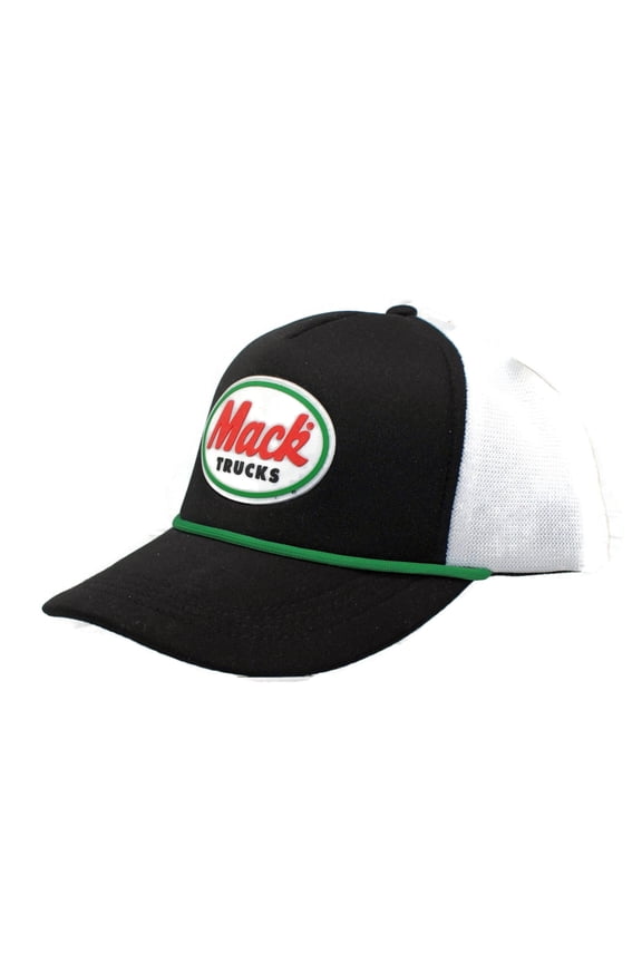 DAS COMPANIES Mack Truck Patch Rope Snapback Hat