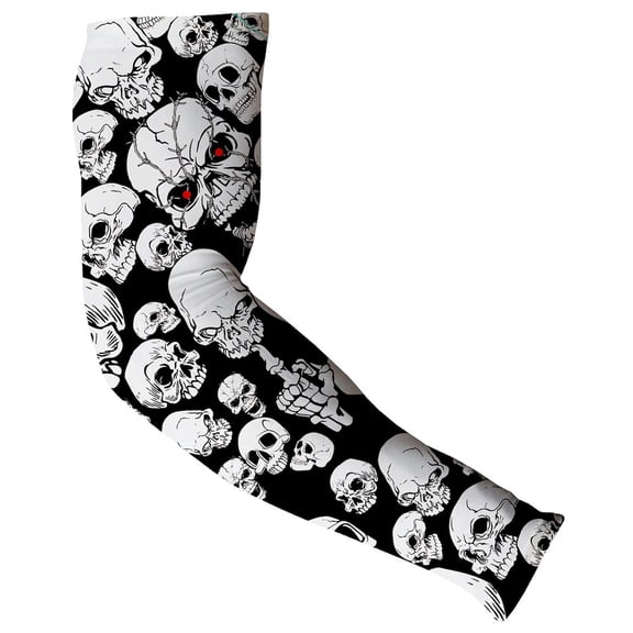 Trader Bo's TB113338 Scattered Skulls Arm Sleeves