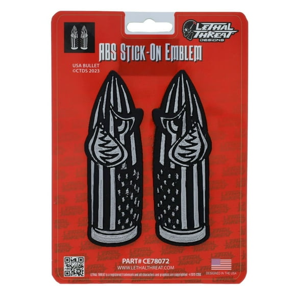 DAS COMPANIES USA Bullet ABS Emblem