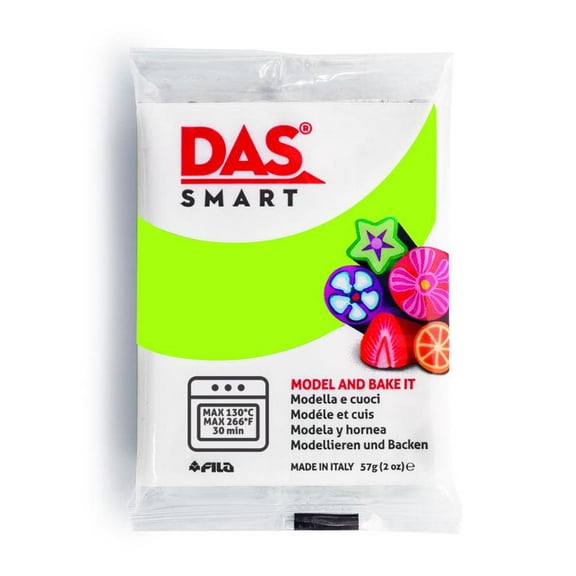 DAS Smart Polymer Clay Apple Green 2 oz