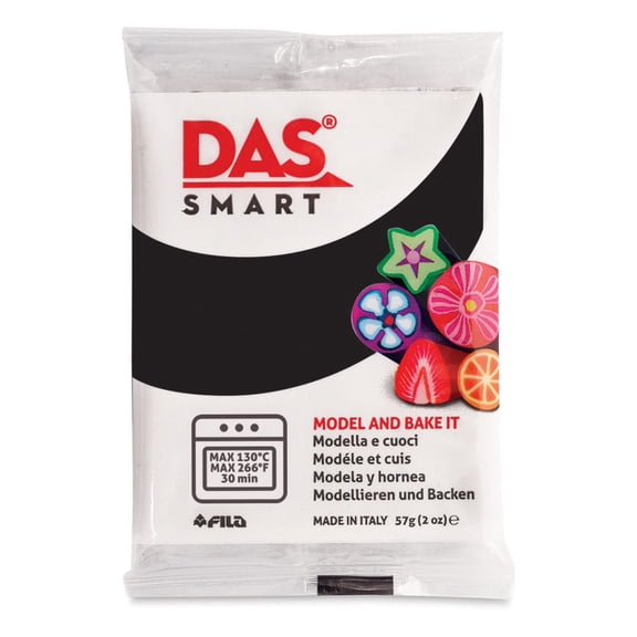 DAS Smart Polymer Clay Black 2 oz