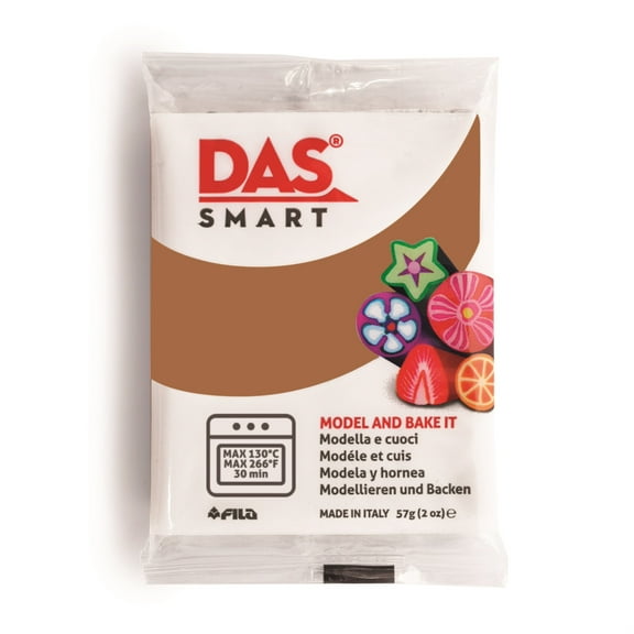DAS Smart Polymer Clay Caramel 2 oz