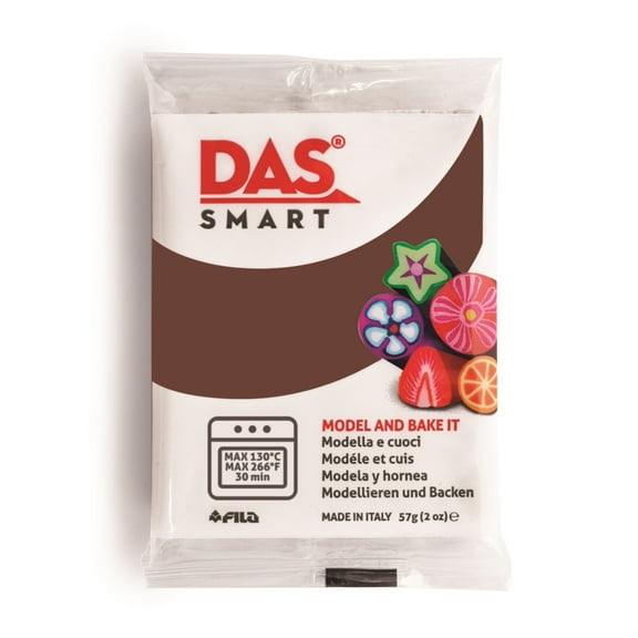 DAS Smart Polymer Clay Chocolate 2 oz
