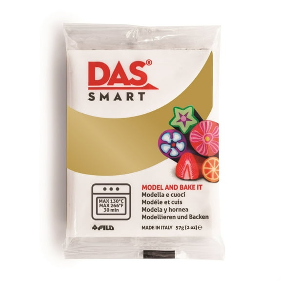 DAS Smart Polymer Clay Gold 2 oz