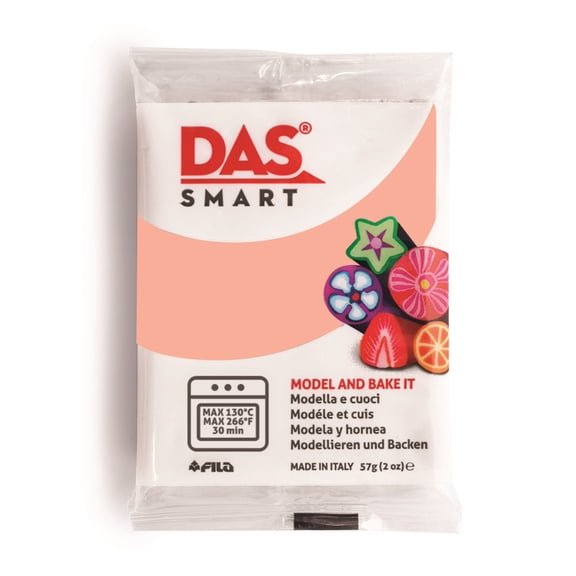 DAS Smart Polymer Clay Flesh Pink 2 oz