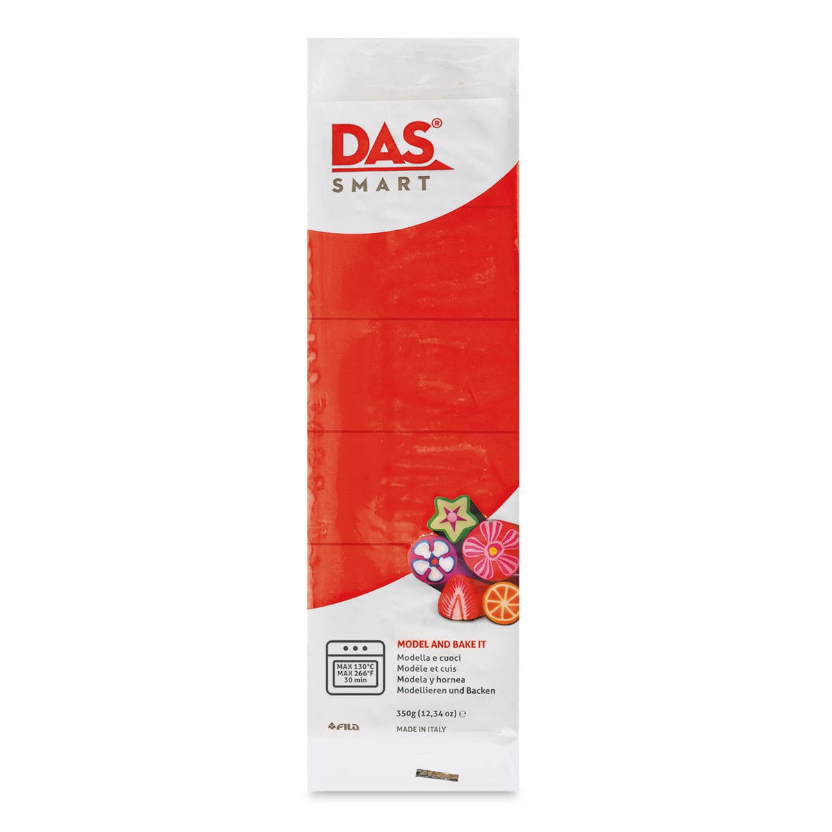 DAS Smart Polymer Clay Scarlet Red 12 oz
