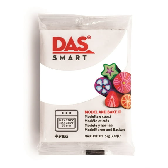 DAS Smart Polymer Clay White 2 oz