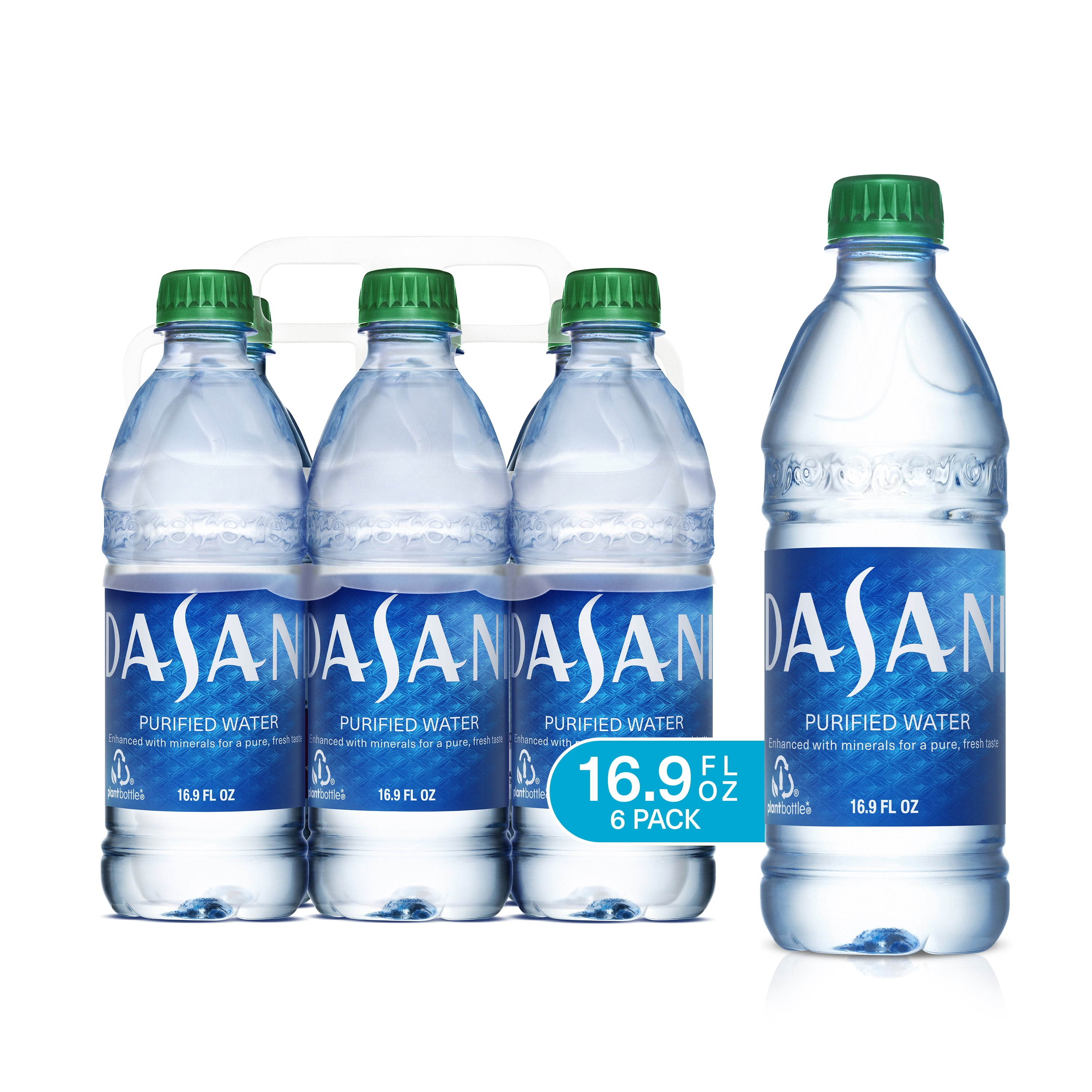DASANI Purified Enhanced Mineral Water, 16.9 fl oz, 32 Count Bottles 
