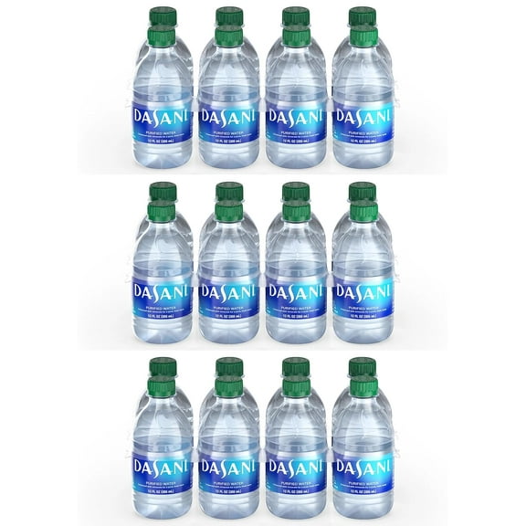 DASANI Purified Water Bottles (12 Fl Oz 24 Pack)