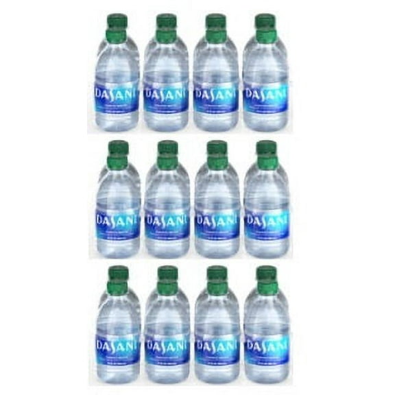 DASANI Purified Water Bottles, 12 fl oz, 8 Pack, 3 Sets
