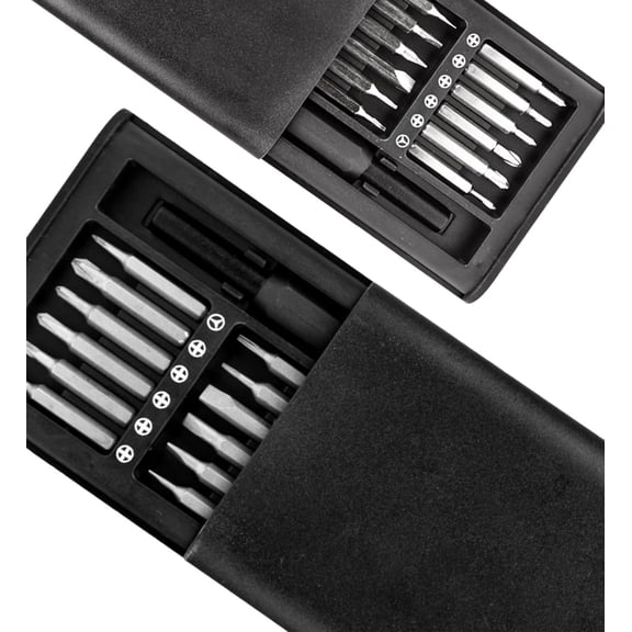 DASAW-24-in-1 Small Precision Screwdriver Set, Professional Magnetic Mini Repair Tool Kit by , for Mobile Phones, Computers, Watches, Laptops, Computers (Plastic Screwdriver)