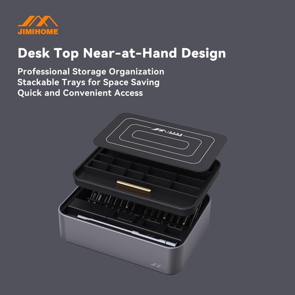 DASAW-38 Pieces Precision Screwdriver Set with Tweezers Magnetic Screwdriver Kit Desktop Mini Tool Station 38-Piece with Bits for Electronics PC Laptop Tablet Repair