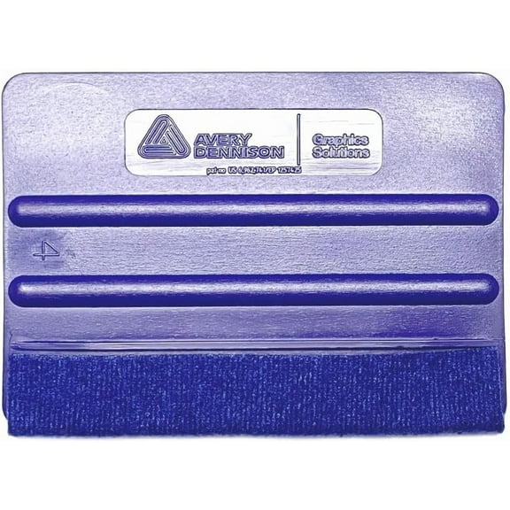 DASAW-Avery Dennison Medium Felt Squeegee in Blue - Vehicle Wrap Tools for Car Vinyl, Craft Films, Window Tinting and Decals Installation