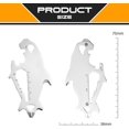 thumbnail image 2 of 13-in-1 Keychain Multi-tool - Pocket Tool With Bottle Opener & Screwdrivers, Shark Design 2 of 12