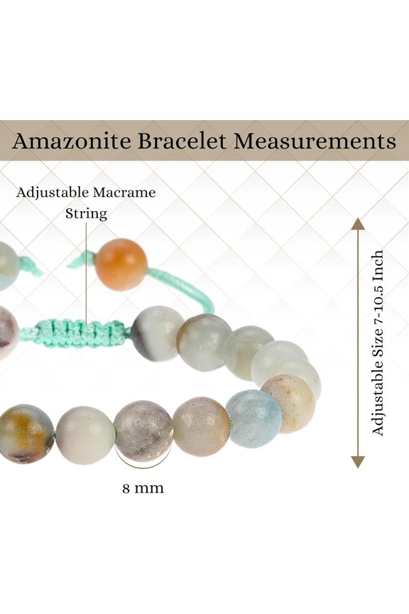 -Energy Protection Crystal Handmade Adjustable Bead Bracelet Perfect for Men, Womenu2019s Gift - Gemstone Healing Stretch Bracelet Pulsera Para Hombre Mujer Stocking Stuffer