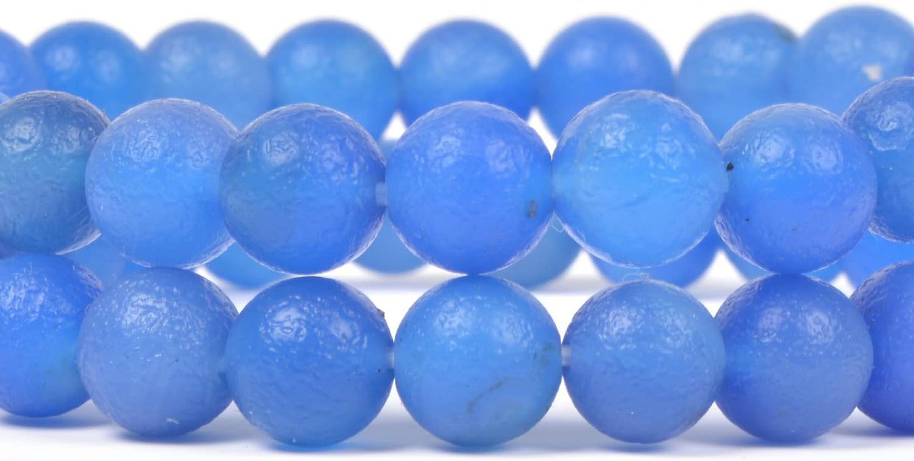 8mm White Howlite Gemstone Stretch Bracelet - Handmade Unisex Semi-Precious Stone Bead Bracelet - View #10