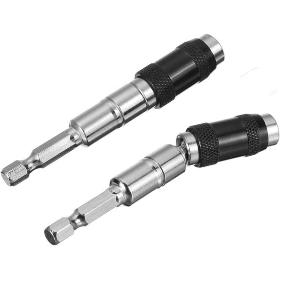DASAW-Pivoting Bit Holder Magnetic Pivot Drill Bit Holder Quick Release Flexible Screwdriver Bit Holder for Tight Spaces or Corners