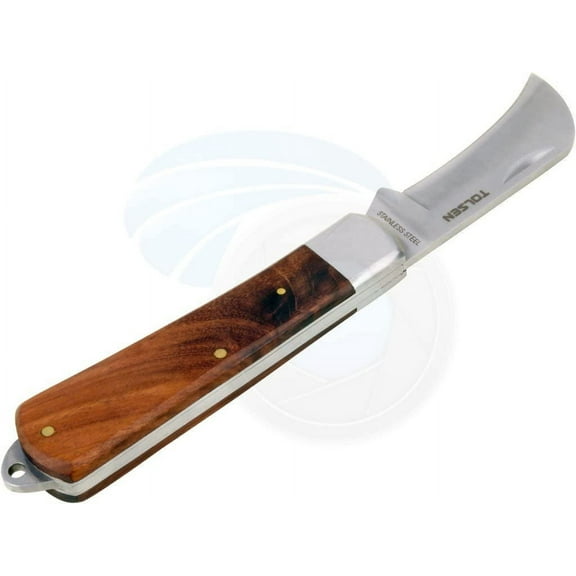 DASAW-TOLSEN Electricians Pocket Cable Wire Stripper Skinning Utility Knife Blade