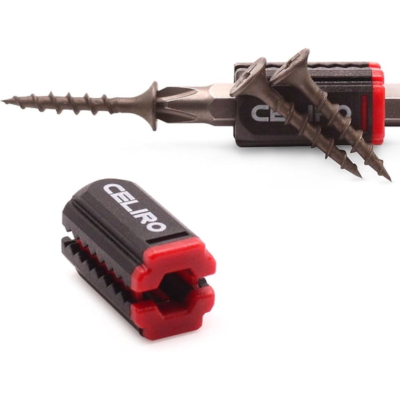 DASAW-Tool-Tip Magnetizer Fits Screwdrivers & Hex/Allen Keys 4mm (5/32) to 6.35mm (1/4) in Diameter (Circular/Hexagonal Profile), N35 Neodymium Magnet, Self-Fastening Design 2 Ring Set