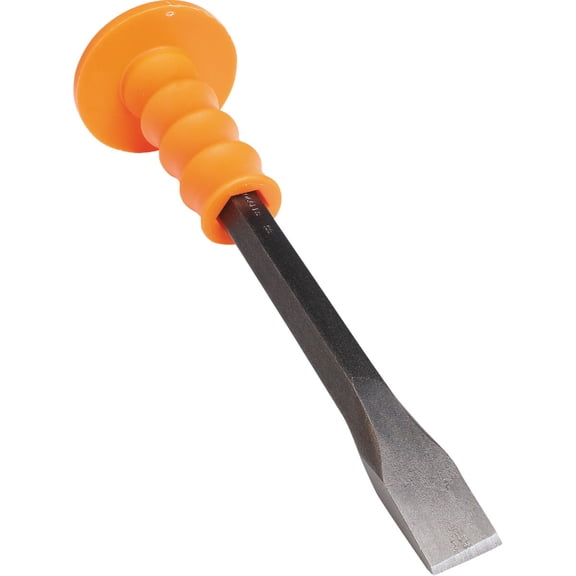 DASCO PRO Long Cold Chisel with TargetGuard, Made In The USA, 1 Inch, Masonry Chisel, VN74193