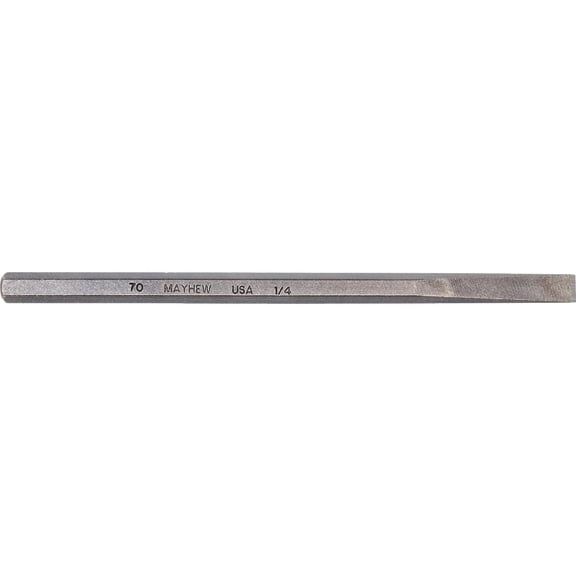 DASCO PRO Small Cold Chisel, Made In The USA, Use on cast Iron, Wrought Iron, Steel, Bronze and Copper, 400-0, VN74000
