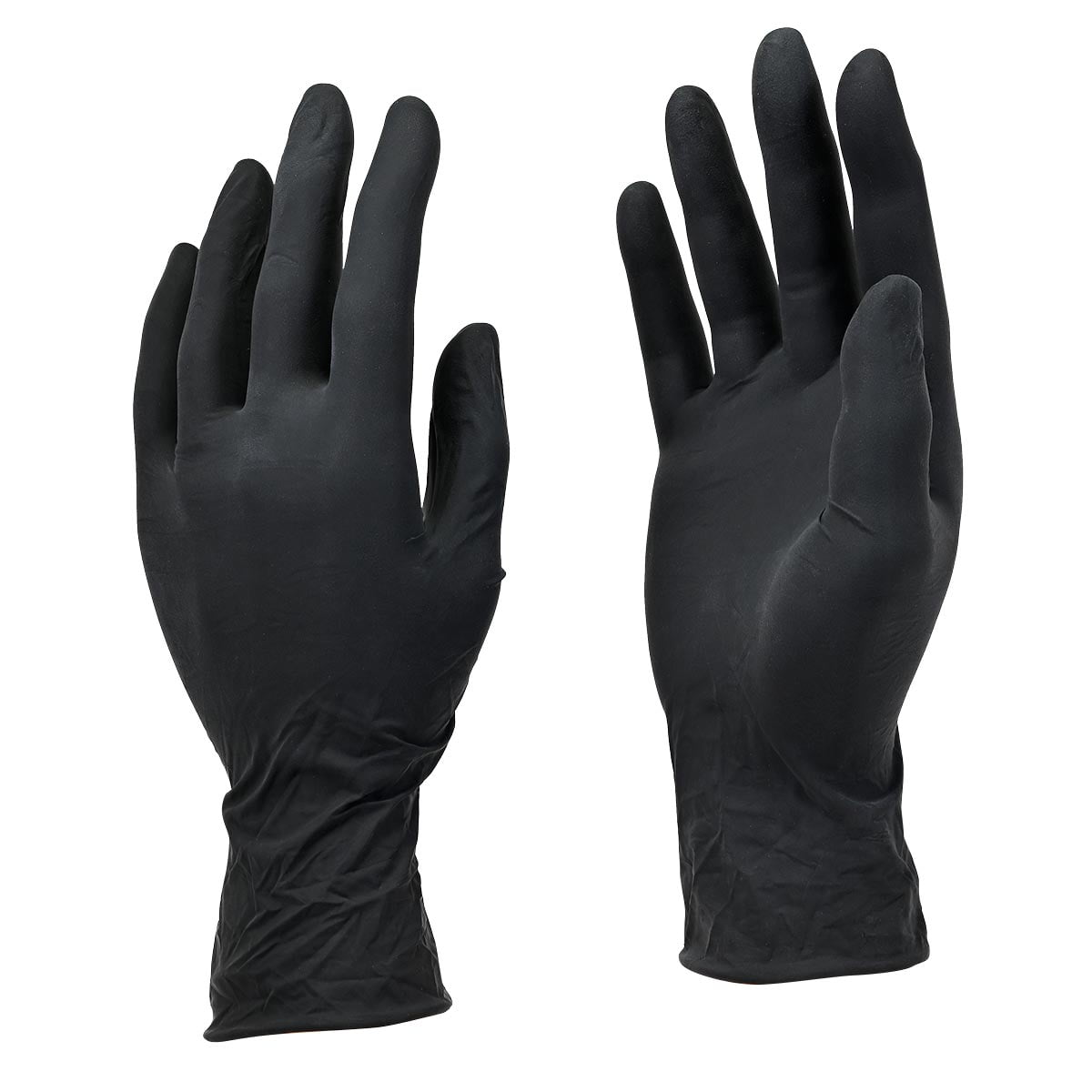 DASH Black Maxx Latex Exam Grade Disposable Gloves, Black, 6.6 mil, 100/Box, Medium