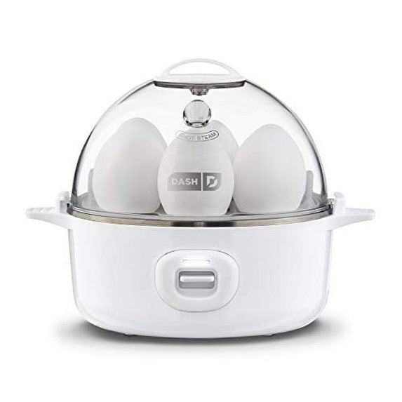 DASH Express Electric Egg Cooker, 7, White