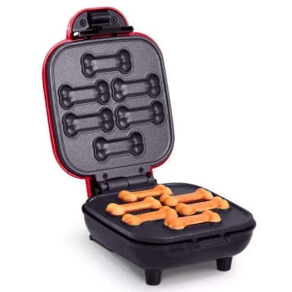 DASH Mini Dog Treat Maker, Small, Red
