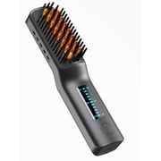 DASHU Daily Volume Fit Wireless Hair Styler, C Curl & Root Volume Flat Iron