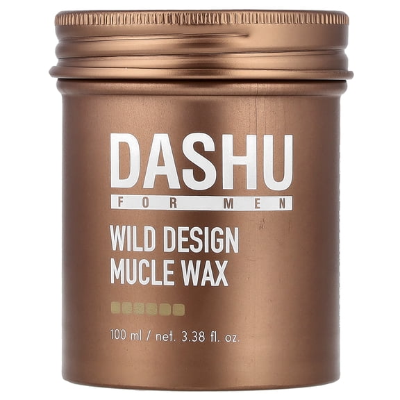 DASHU Wild Design Mucle Wax 3.5oz  Strong Hold Without Shine, Easy to Wash, Styling W