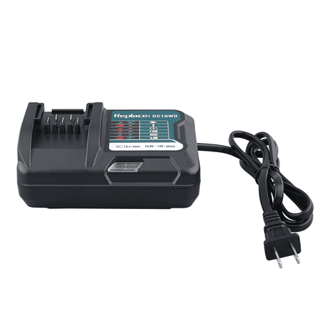 DASNITE DC10WD Li-ion Charger for Makitas BL1016 BL1021B BL1041B, US Plug, New