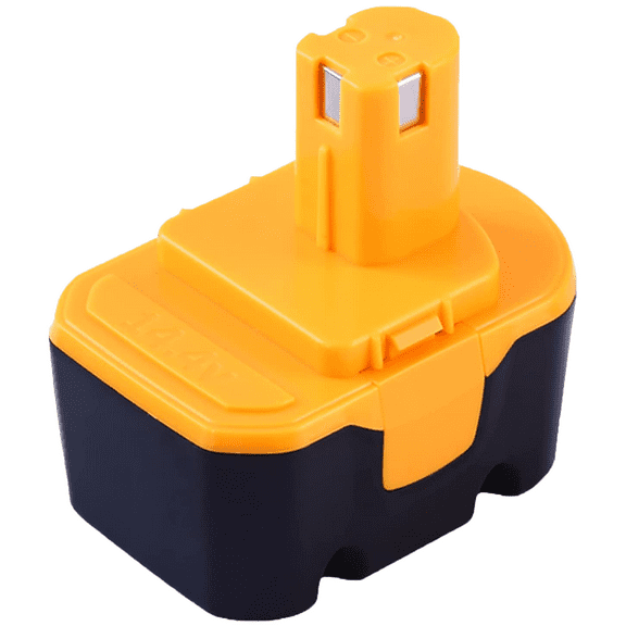 DASNITE for RYOBI 130224010 Battery 14.4V 4800mAh Ni-MH Yellow Compatible with Ryobi Battery 1314702 130224010 130224011 130281002 1400144 1400655 HP1441 Cordless Power Tools
