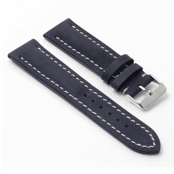 DASSARI Avant Distressed Italian Leather Watch Strap
