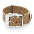 thumbnail image 1 of DASSARI Concrete Textured Italian Leather One-Piece Watch Strap, 1 of 1