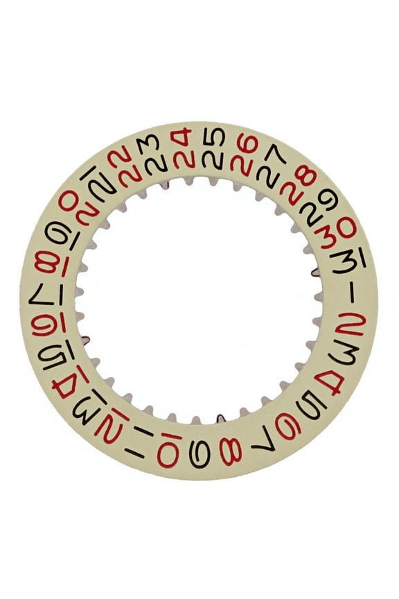 DATE DISC FOR ROLEX GMT MASTER WATCH 6542 6646 6534 6537 CHAMPAGNE/ RED/BLACK