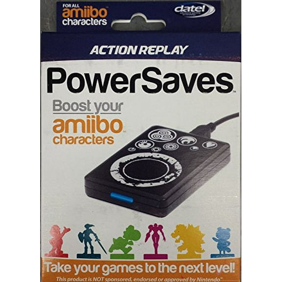 DATEL Action Replay Powersaves For Amiibo Character Boost And Cheats