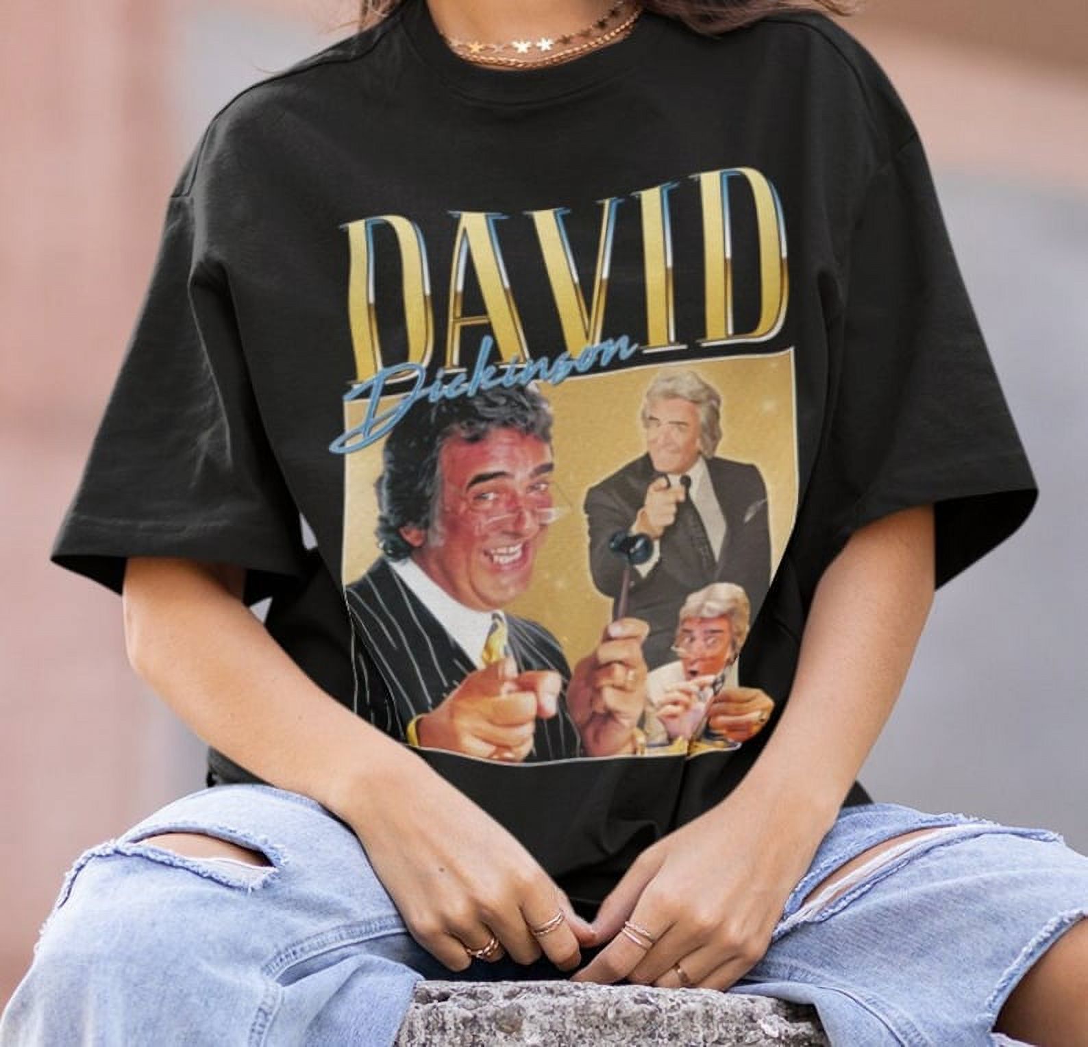 DAVID DICKINSON Tshirt David Dickinson Homage Tshirt Shirt