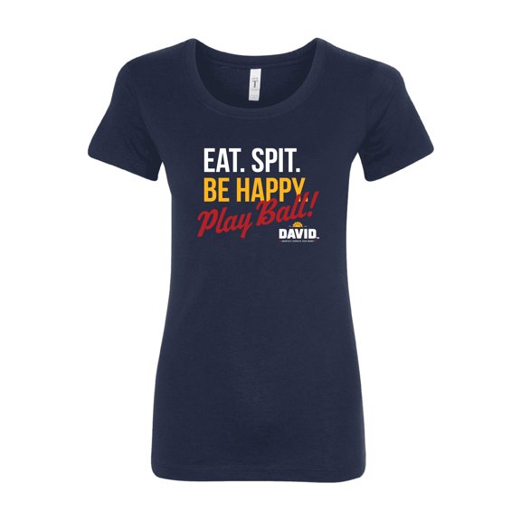 DAVID™ Eat. Spit. Be Happy. Play Ball! Tee | Officially Licensed