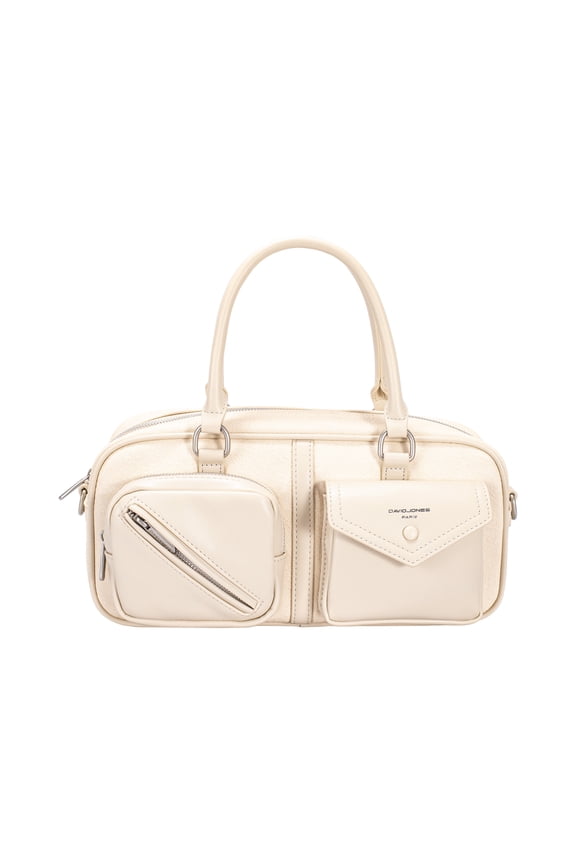 COLORBLOCK POCKET SHOULDER BAG