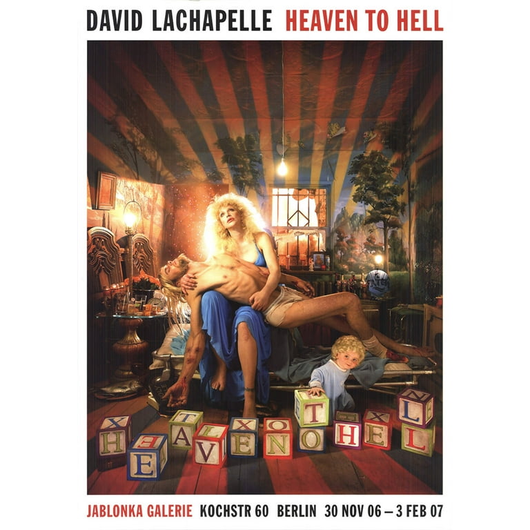 DAVID LACHAPELLE Kurt Cobain Courtney Love, 2006 - Walmart.com