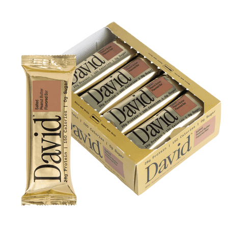 David High Protein Bars, Salted Peanut Butter - 28g Protein