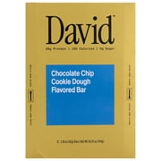 David Chocolate Chip Cookie Dough Flavored Bar 12 - 2.19 oz Bars