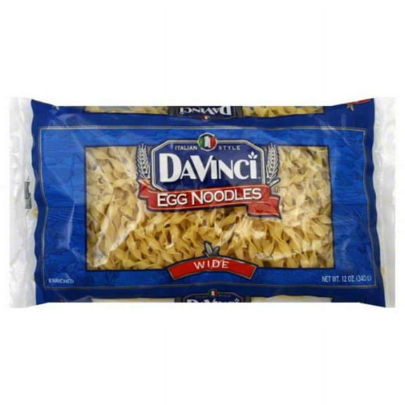 DAVINCI NOODLE EGG WIDE-12 OZ -Pack of 12