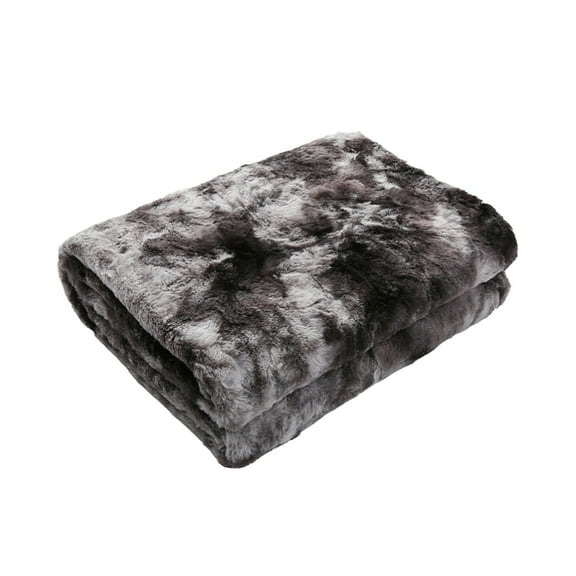 DAWANGGI Clearance Sale Bed Blankets Lightweight Blanket Super Soft Blanket Warm Cozy Blanket Thickened Autumn And Winter Tie-Dye Blanket Double Sided Velvet Gift Blanket 130X160Cm Pink Polyester