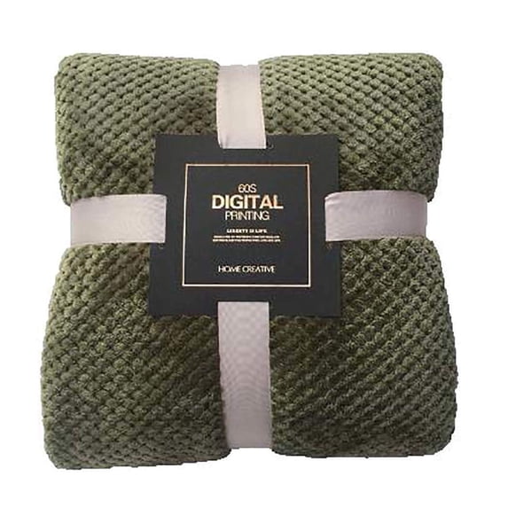 DAWANGGI Clearance Sale Premium Lightweight Anti-Static Throw for Full Size Bed Extra Soft Warm Sofa Thermal Blanket Coral Fluff for Couch, Bed, Sofa Thick and Warm, Good Value for Money