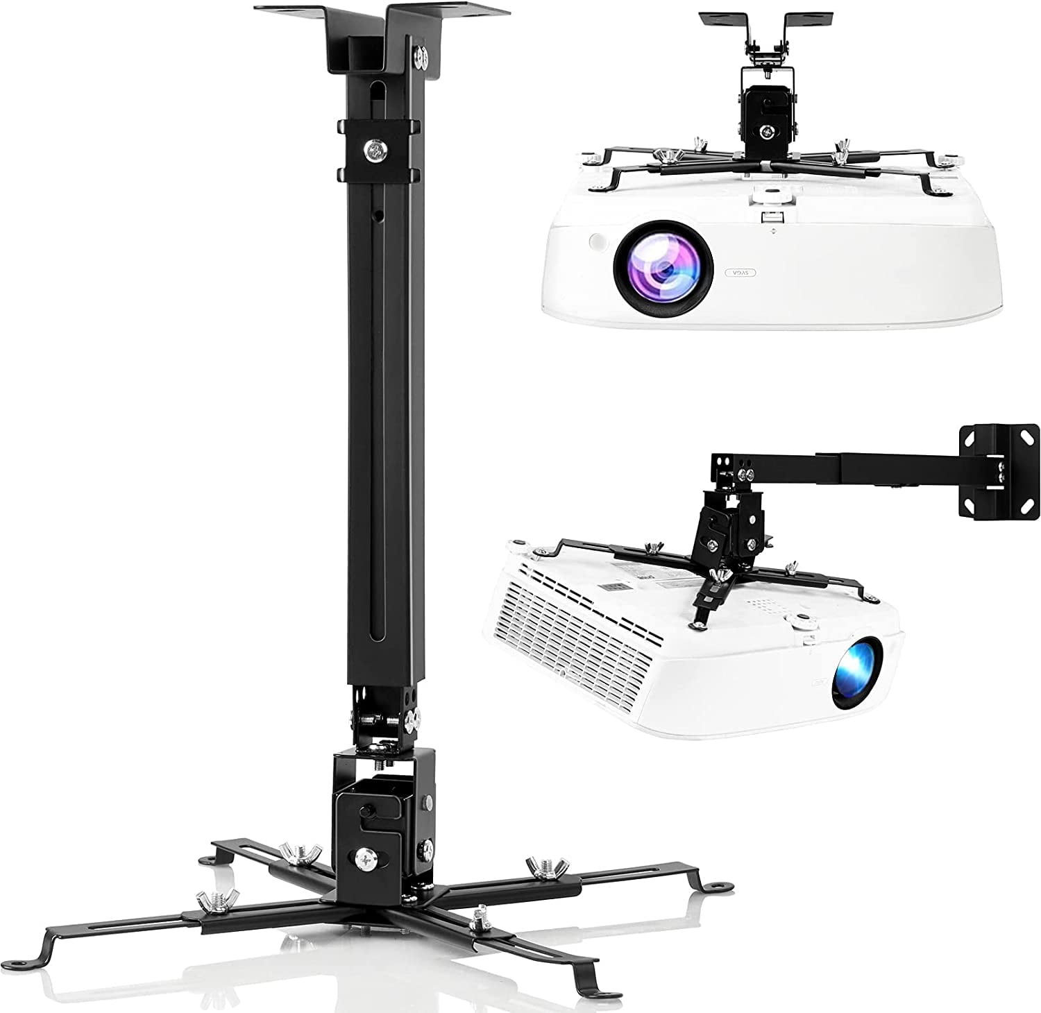 DAWASAPAT Projector Ceiling Mount, Projector Mounts from Ceiling, Projector Wall Mount, Ceiling