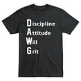 thumbnail image 1 of DAWG Discipline Attitude Will Grit T-Shirt, 1 of 5