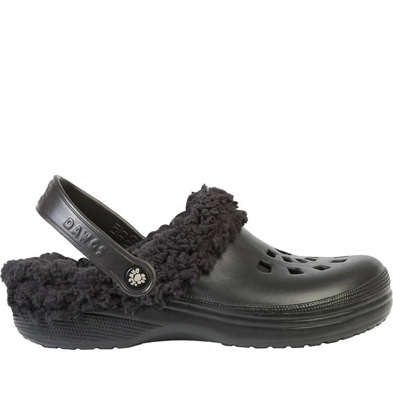 Mens fleece lined clogs best sale